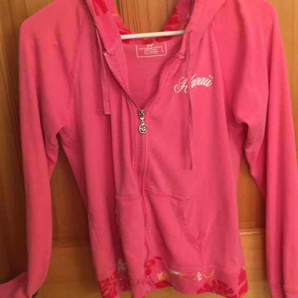 Pink zip up hoodie from Hawaii - Picture 5 of 5